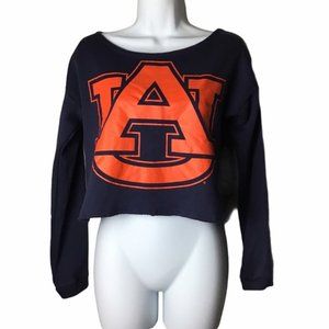 PINK Auburn Cropped Sweatshirt